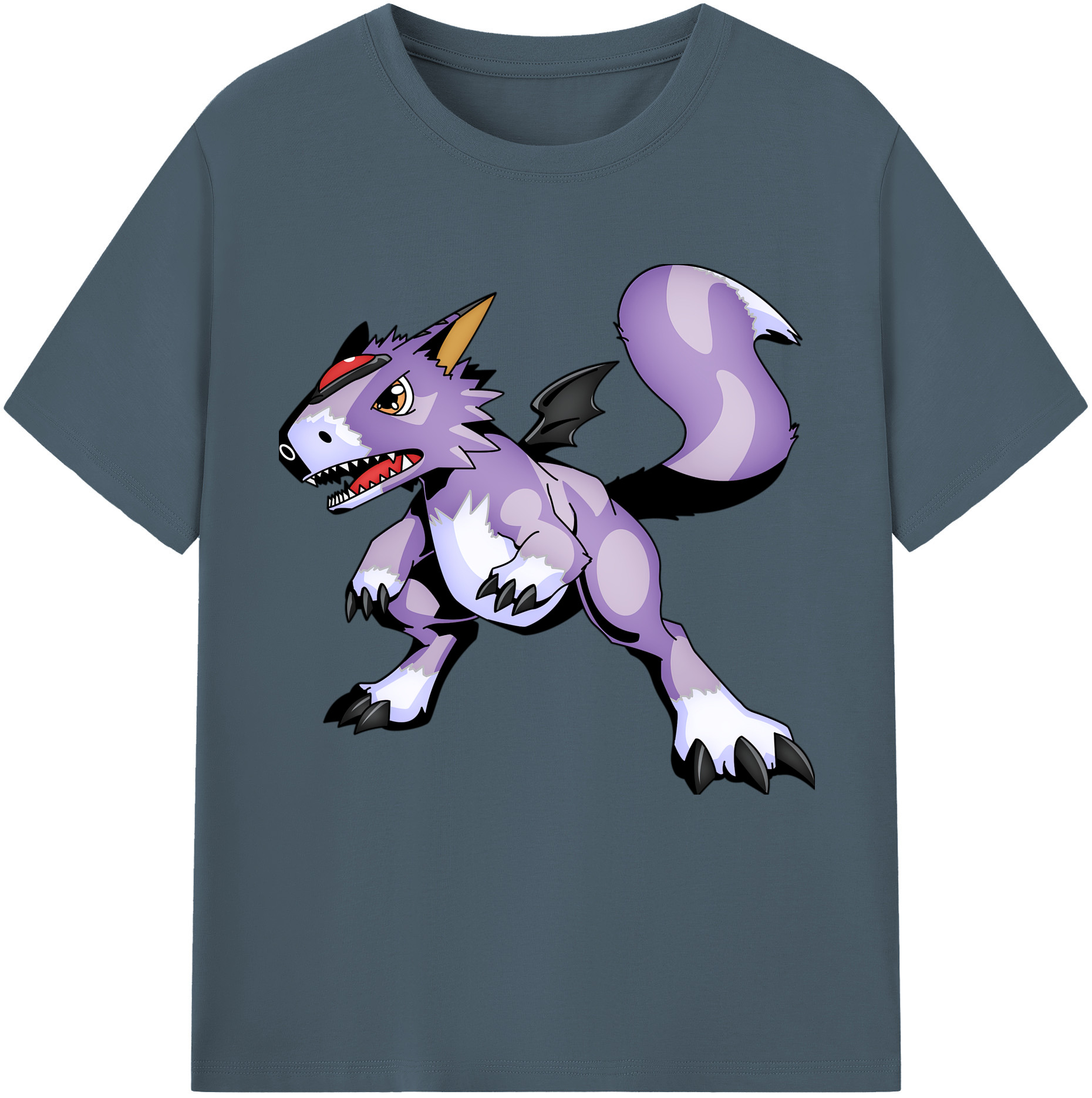 （画像用） Digimon デジタルモンスター/デジモン 綿100％半袖Tシャツ（フロントプリント）